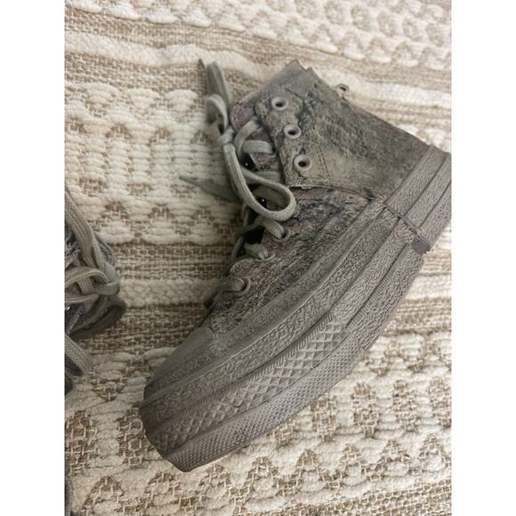 Converse x Feng Chen Wang Chuck 70 High 2-in-1 Concrete Gray Womens 6.5 Mens 4.5 - Picture 4 of 11